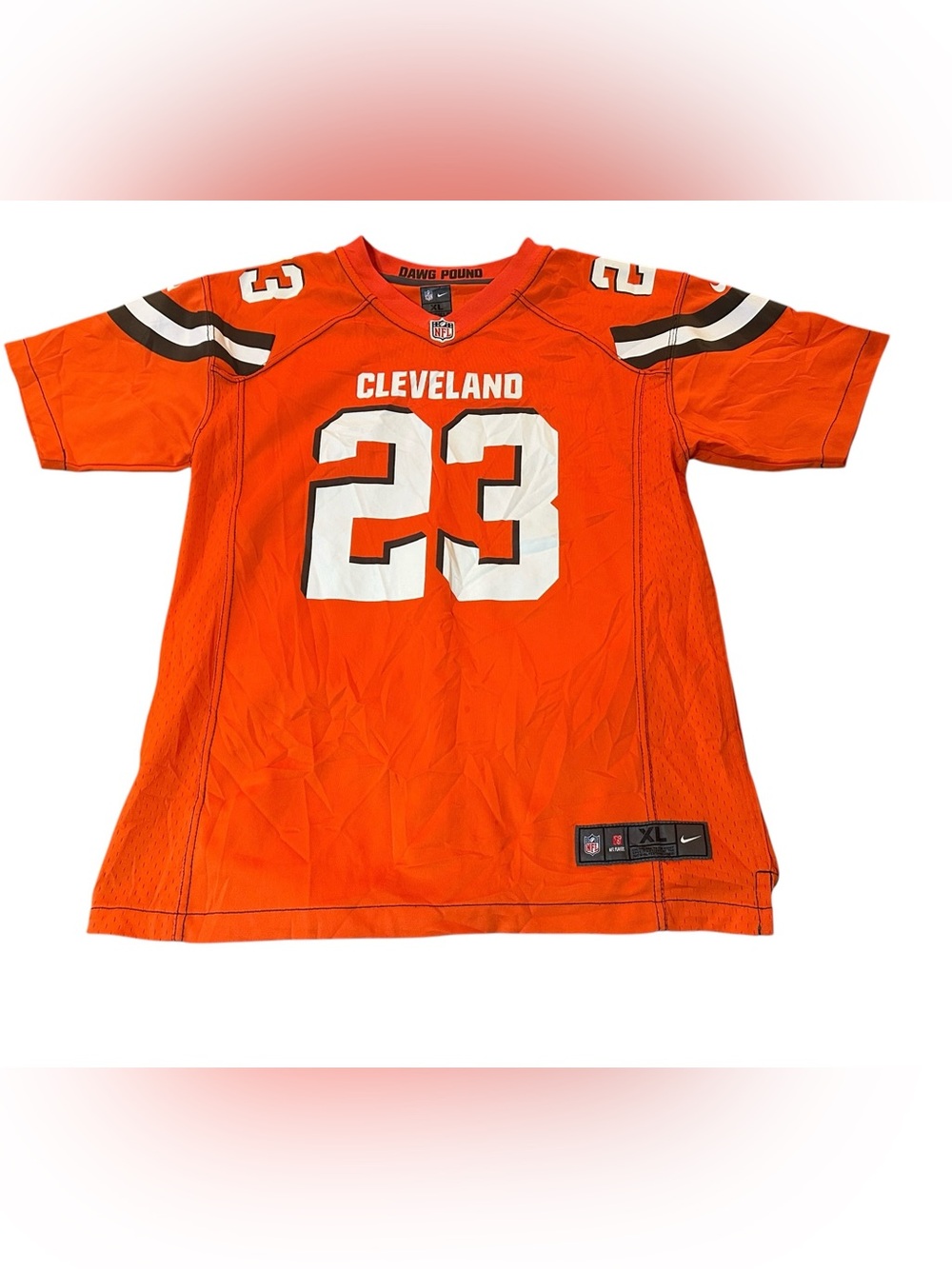 Nike Youth Cleveland Browns Joe Haden Home Jersey Sz XL